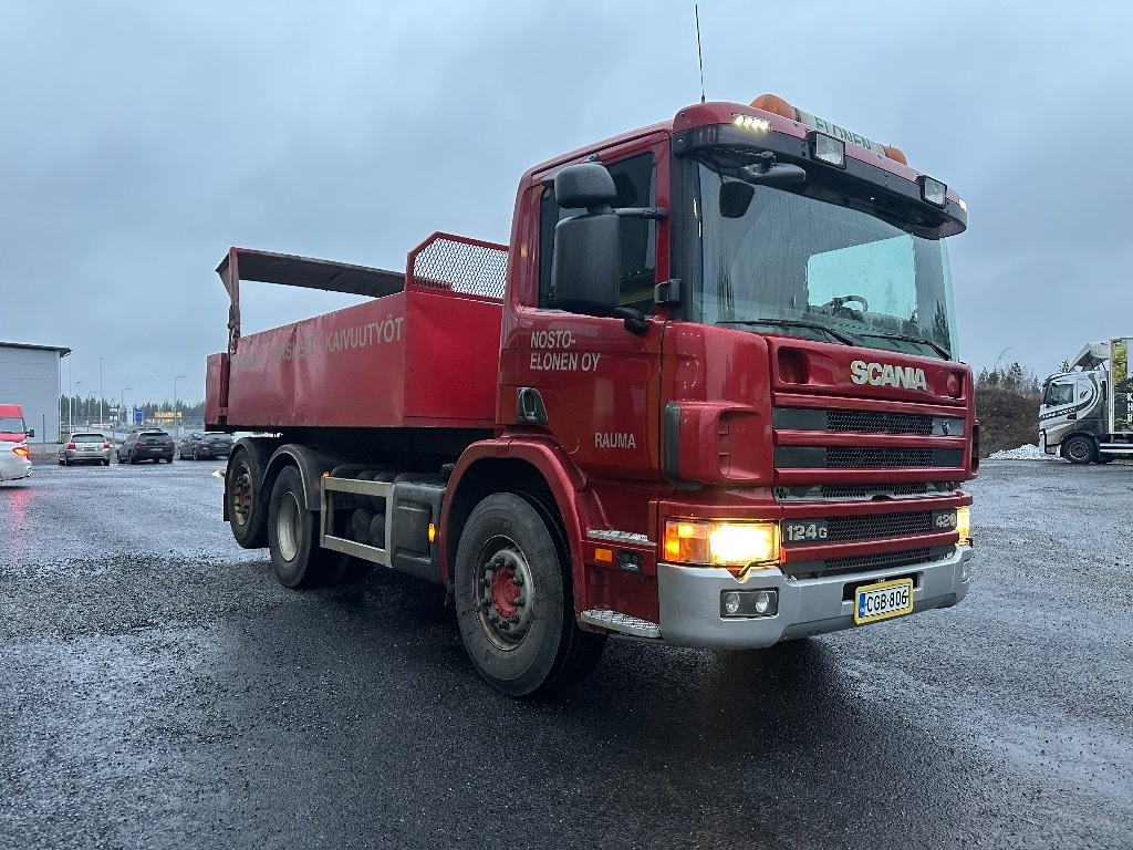 Scania P 124 6x2 - Tipvogn lastbil: billede 3 Scania P 124 6x2 - Tipvogn lastbil: billede 3