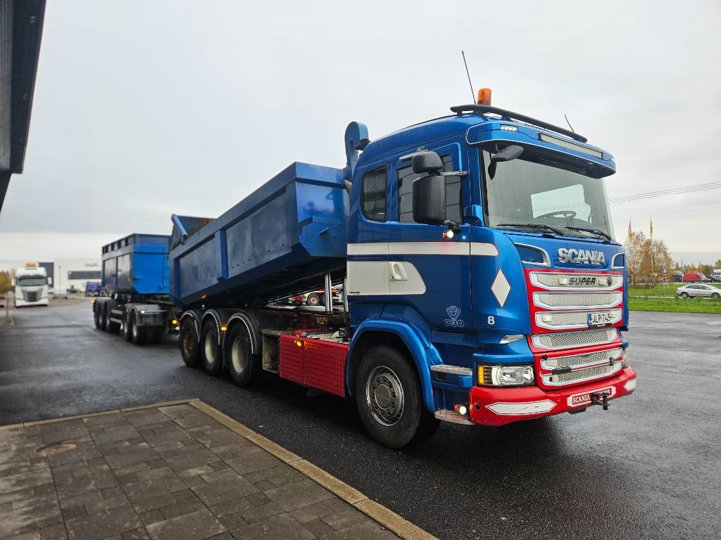 Scania R730 76tn kasettiyhdistelmä - Tipvogn lastbil: billede 2 Scania R730 76tn kasettiyhdistelmä - Tipvogn lastbil: billede 2
