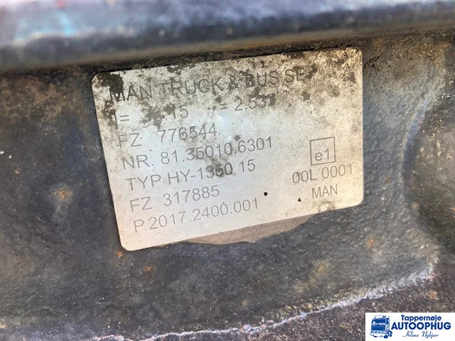 MAN HY1350 – 2.53 – MAN 81.35010-6301 - Differentialtandhjul for Lastbil: billede 3 MAN HY1350 – 2.53 – MAN 81.35010-6301 - Differentialtandhjul for Lastbil: billede 3