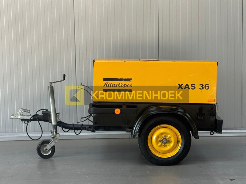 Atlas-Copco XAS 36 - Luftkompressor: billede 1 Atlas-Copco XAS 36 - Luftkompressor: billede 1