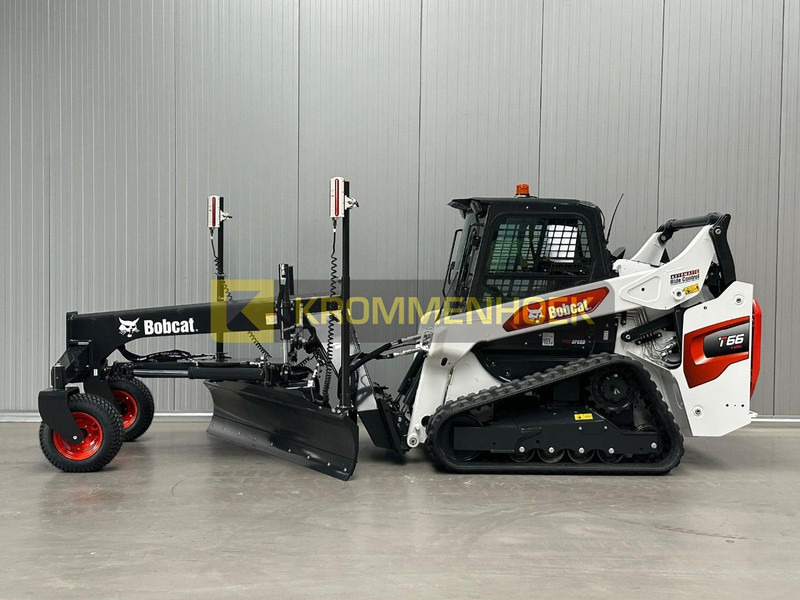 Bobcat T 66 Laser Grader 244 cm - Skridstyret minilæsser: billede 1 Bobcat T 66 Laser Grader 244 cm - Skridstyret minilæsser: billede 1