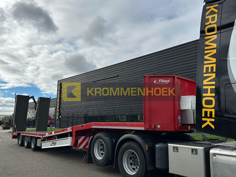 Fliegl Semi dieplader - Nedbygget platform sættevogn: billede 4 Fliegl Semi dieplader - Nedbygget platform sættevogn: billede 4
