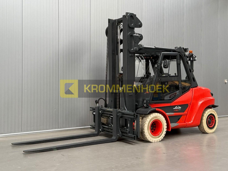 Linde H 80 D-900 - Diesel gaffeltruck: billede 2 Linde H 80 D-900 - Diesel gaffeltruck: billede 2
