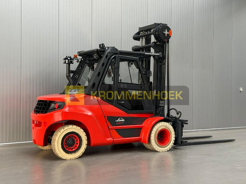 Linde H 80 D-900 - Diesel gaffeltruck: billede 4 Linde H 80 D-900 - Diesel gaffeltruck: billede 4