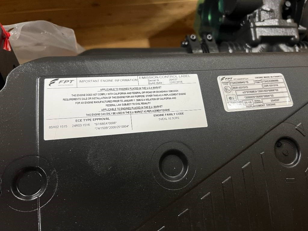 Leje en CNH Engine - CNH - F3AE0684G  CNH Engine - CNH - F3AE0684G: billede 9 Leje en CNH Engine - CNH - F3AE0684G  CNH Engine - CNH - F3AE0684G: billede 9
