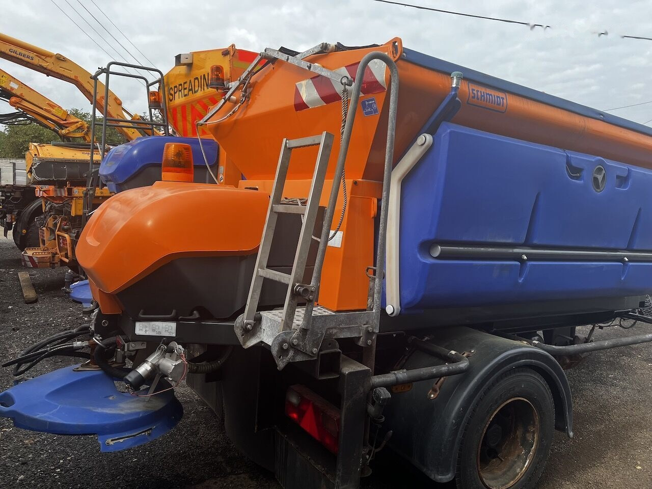 Schmidt Przyczepka 3,5m3 - Sand-/ Saltspreder: billede 1 Schmidt Przyczepka 3,5m3 - Sand-/ Saltspreder: billede 1