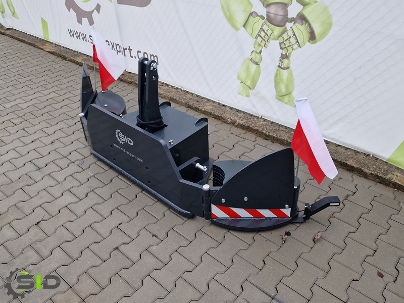SID AGRIBUMPER / FRONTGEWICHT Frontbalast Stahlgewicht 430 KG - Vægtklods for Traktor: billede 4 SID AGRIBUMPER / FRONTGEWICHT Frontbalast Stahlgewicht 430 KG - Vægtklods for Traktor: billede 4