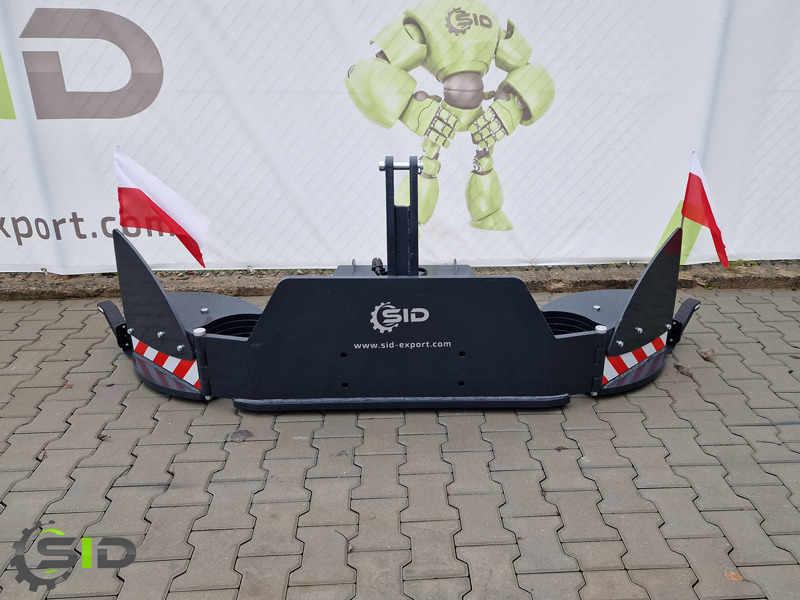 SID AGRIBUMPER / FRONTGEWICHT Frontbalast Stahlgewicht 430 KG - Vægtklods for Traktor: billede 3 SID AGRIBUMPER / FRONTGEWICHT Frontbalast Stahlgewicht 430 KG - Vægtklods for Traktor: billede 3