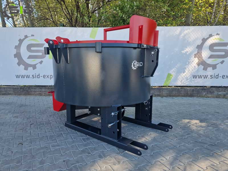 SID BETONMISCHER FUR ZAPFWELLE/ Bétonnière, Malaxeur Béton / Pan concrete mixer 600L WOM - Betonblander: billede 1 SID BETONMISCHER FUR ZAPFWELLE/ Bétonnière, Malaxeur Béton / Pan concrete mixer 600L WOM - Betonblander: billede 1