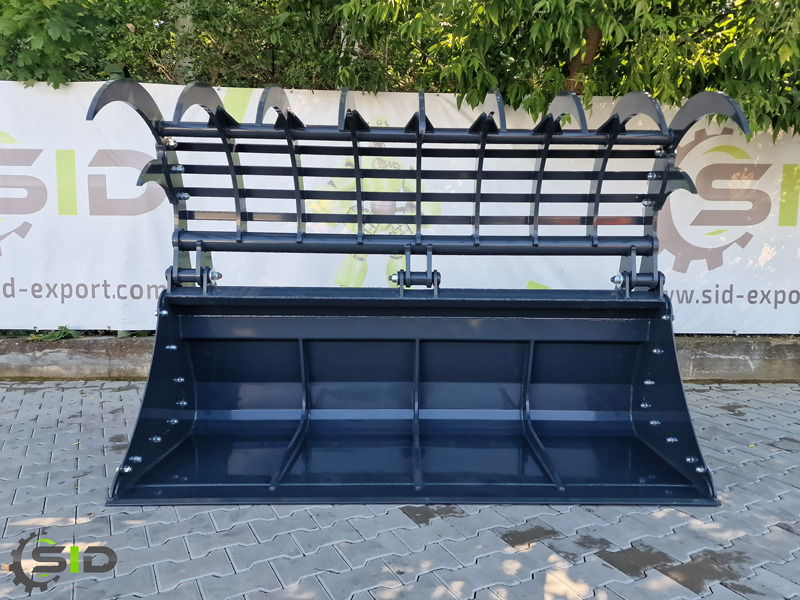 SID GREIFSCHAUFEL GEBRANNTE ZINKEN / Godet Crocodile BMS / Grab bucket burned tines 1,0 m - Grabskovl for Traktor: billede 4 SID GREIFSCHAUFEL GEBRANNTE ZINKEN / Godet Crocodile BMS / Grab bucket burned tines 1,0 m - Grabskovl for Traktor: billede 4