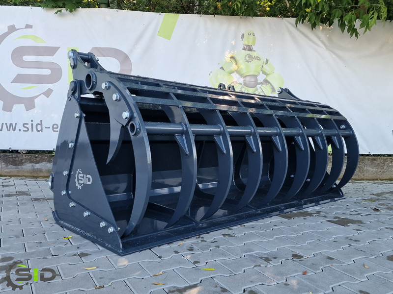 SID GREIFSCHAUFEL GEBRANNTE ZINKEN / Godet Crocodile BMS / Grab bucket burned tines 1,0 m - Grabskovl for Traktor: billede 1 SID GREIFSCHAUFEL GEBRANNTE ZINKEN / Godet Crocodile BMS / Grab bucket burned tines 1,0 m - Grabskovl for Traktor: billede 1