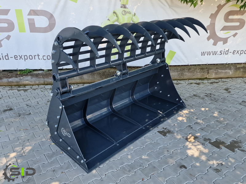 SID GREIFSCHAUFEL GEBRANNTE ZINKEN / Godet Crocodile BMS / Grab bucket burned tines 1,0 m - Grabskovl for Traktor: billede 2 SID GREIFSCHAUFEL GEBRANNTE ZINKEN / Godet Crocodile BMS / Grab bucket burned tines 1,0 m - Grabskovl for Traktor: billede 2
