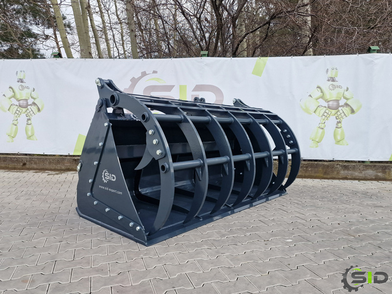 SID GREIFSCHAUFEL XXL GEBRANNTE ZINKEN / BMS Godet Crocodile / Grab bucket crocodile 2,2 - Grabskovl for Læsseskovl: billede 1 SID GREIFSCHAUFEL XXL GEBRANNTE ZINKEN / BMS Godet Crocodile / Grab bucket crocodile 2,2 - Grabskovl for Læsseskovl: billede 1