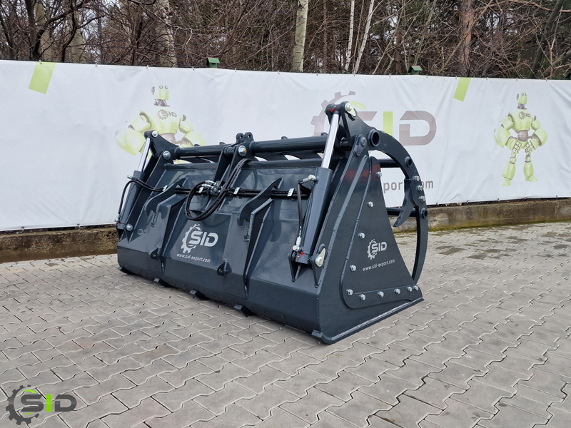 SID GREIFSCHAUFEL XXL GEBRANNTE ZINKEN / BMS Godet Crocodile / Grab bucket crocodile 2,2 - Grabskovl for Læsseskovl: billede 3 SID GREIFSCHAUFEL XXL GEBRANNTE ZINKEN / BMS Godet Crocodile / Grab bucket crocodile 2,2 - Grabskovl for Læsseskovl: billede 3