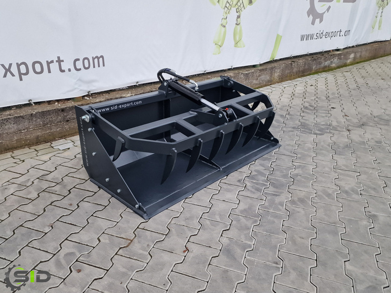 SID Greifschaufel mini geb. Zinken / BMS Mini / Grab bucket Mini burned tines 1,0 m - Grabskovl for Minitraktor: billede 1 SID Greifschaufel mini geb. Zinken / BMS Mini / Grab bucket Mini burned tines 1,0 m - Grabskovl for Minitraktor: billede 1