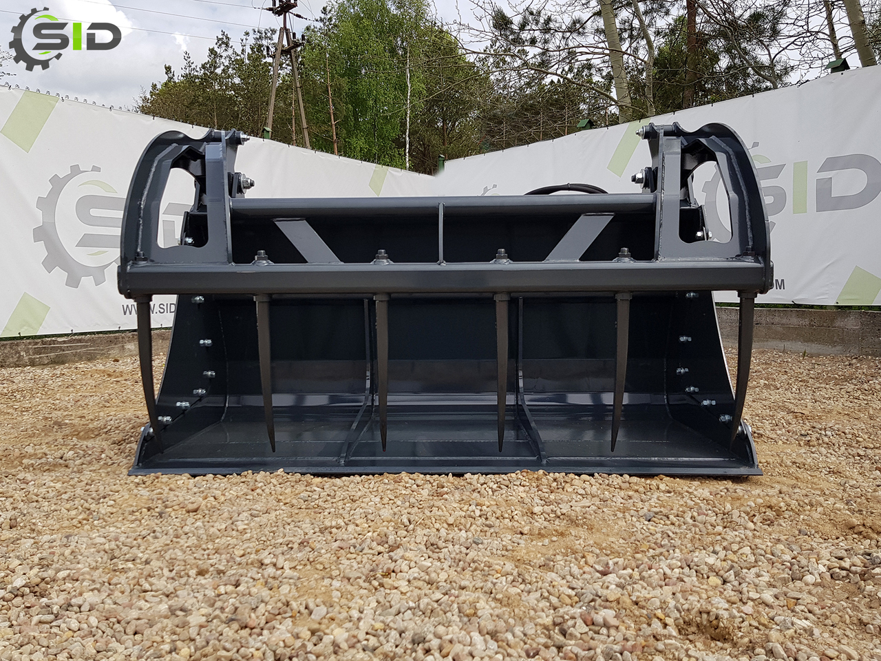 SID KROKODILSCHAUFEL GESCHMIEDETE ZINKEN XXL / Crocodile grab bucket forged tines XXL 1,8 m SID - Udstyr til ensilage: billede 2 SID KROKODILSCHAUFEL GESCHMIEDETE ZINKEN XXL / Crocodile grab bucket forged tines XXL 1,8 m SID - Udstyr til ensilage: billede 2