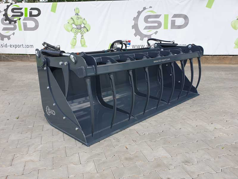 SID KROKODILSCHAUFEL M Greifschaufel / Godet Crocodile BMS  M / Crocodile grab bucket forged tines M 1,4 M - Grabskovl for Grabskovl: billede 1 SID KROKODILSCHAUFEL M Greifschaufel / Godet Crocodile BMS  M / Crocodile grab bucket forged tines M 1,4 M - Grabskovl for Grabskovl: billede 1