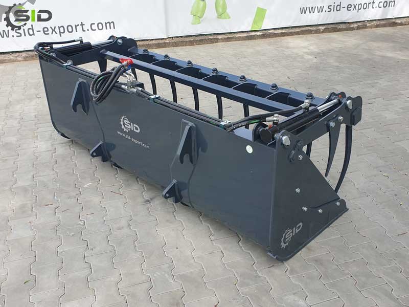 SID KROKODILSCHAUFEL M Greifschaufel / Godet Crocodile BMS  M / Crocodile grab bucket forged tines M 1,4 M - Grabskovl for Grabskovl: billede 3 SID KROKODILSCHAUFEL M Greifschaufel / Godet Crocodile BMS  M / Crocodile grab bucket forged tines M 1,4 M - Grabskovl for Grabskovl: billede 3