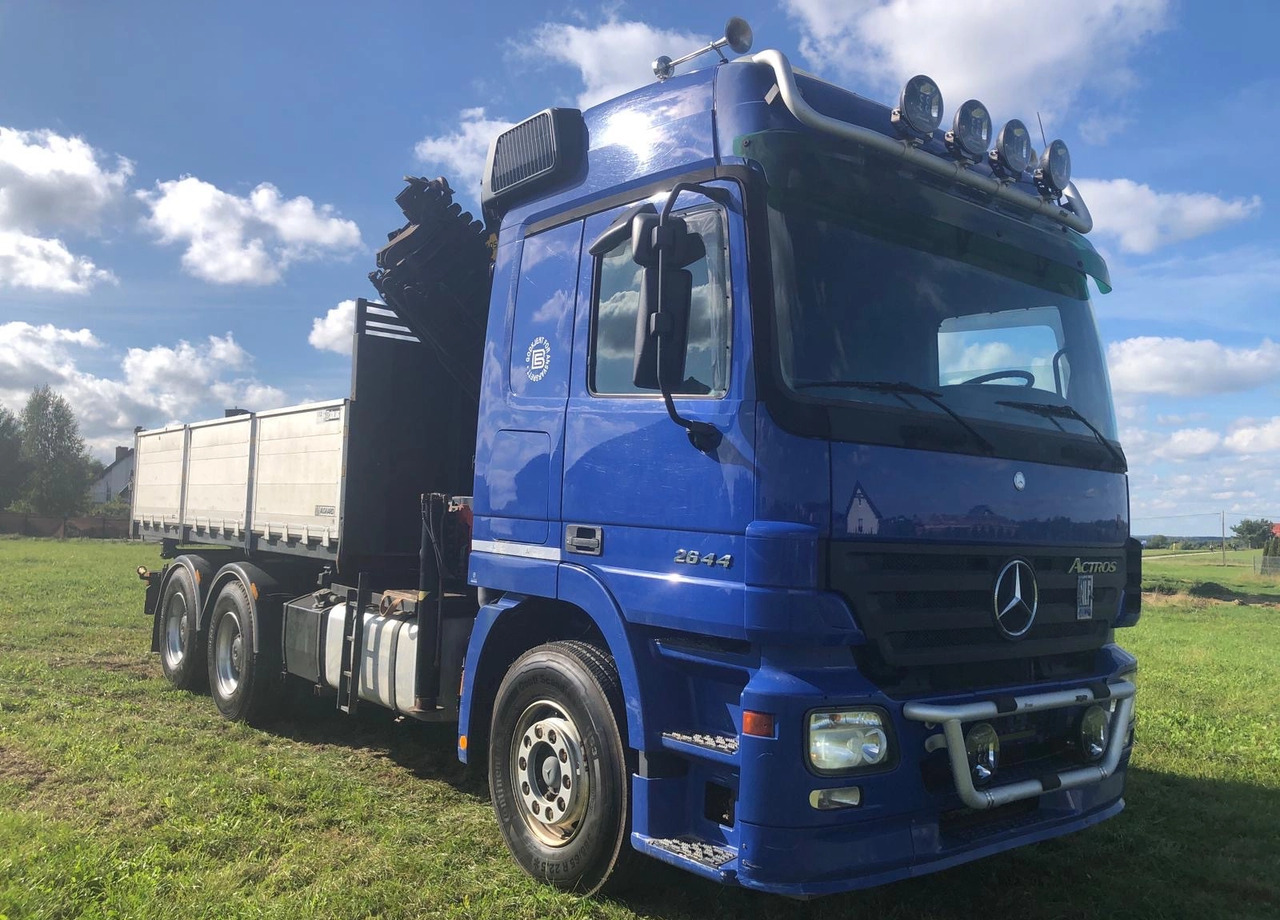 MERCEDES-BENZ ACTROS PALFINGER 29TON/M ENERGETYKA!! 6x6 6x4 - Lastbil med kran: billede 1 MERCEDES-BENZ ACTROS PALFINGER 29TON/M ENERGETYKA!! 6x6 6x4 - Lastbil med kran: billede 1