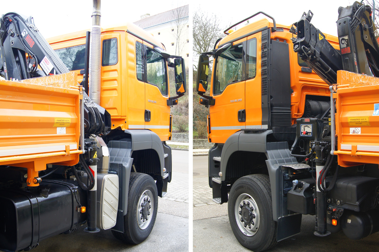 MAN TGS 18.320 BL 4x4 / HIAB 088 B-2 / Winterdienst - Lastbil med kran: billede 5 MAN TGS 18.320 BL 4x4 / HIAB 088 B-2 / Winterdienst - Lastbil med kran: billede 5
