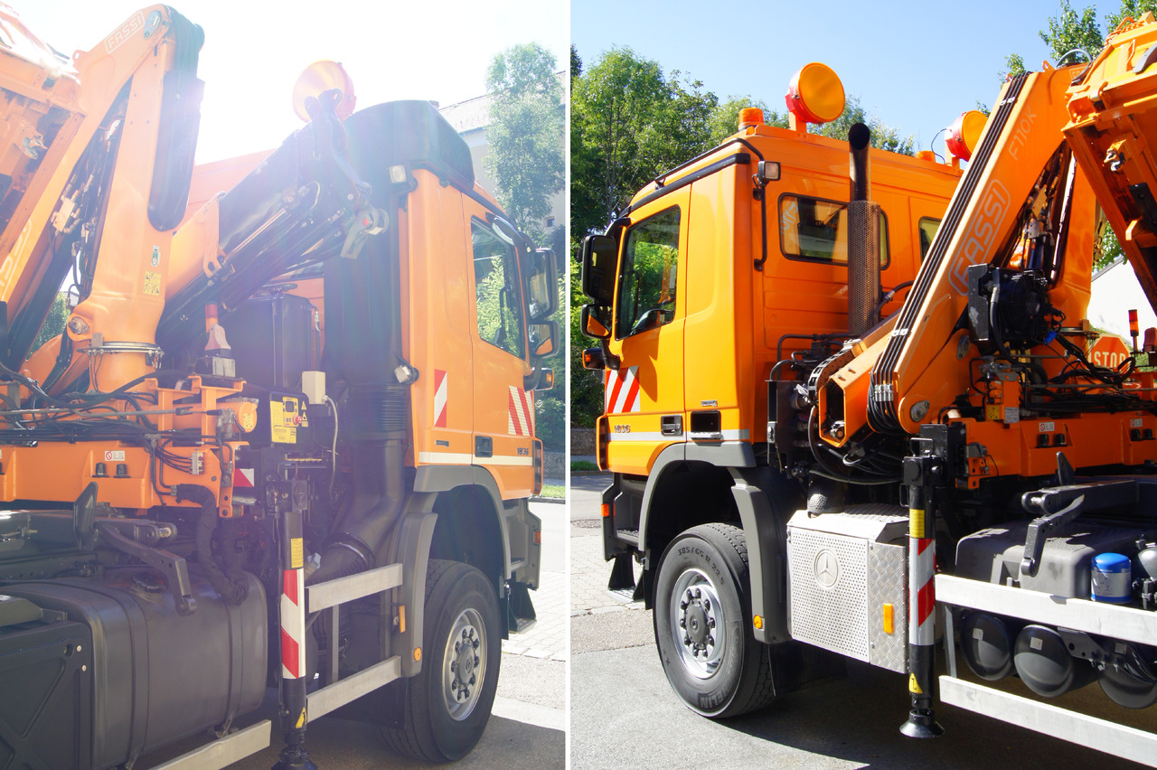 MERCEDES-BENZ ACTROS 1836 /4x4/TÜV/FASSI 110/MEILLER/Winterdienst/Wechselsystem - Snerydningsmaskine: billede 5 MERCEDES-BENZ ACTROS 1836 /4x4/TÜV/FASSI 110/MEILLER/Winterdienst/Wechselsystem - Snerydningsmaskine: billede 5