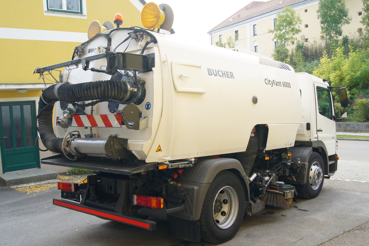 MERCEDES-BENZ ATEGO 1324 / BUCHER CityFant 6000 TWIN, beidseitig + Heck, Aufbaumotor - Fejebil: billede 5 MERCEDES-BENZ ATEGO 1324 / BUCHER CityFant 6000 TWIN, beidseitig + Heck, Aufbaumotor - Fejebil: billede 5