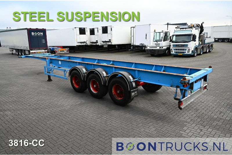 Blumhardt Cont.-Sal 40.24 E FIXED CHASSIS | 40ft * STEEL SUSPENSION * BPW / DRUM - Containerbil/ Veksellad sættevogn: billede 2 Blumhardt Cont.-Sal 40.24 E FIXED CHASSIS | 40ft * STEEL SUSPENSION * BPW / DRUM - Containerbil/ Veksellad sættevogn: billede 2