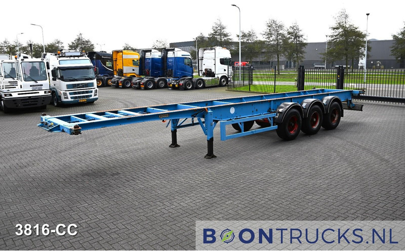 Blumhardt Cont.-Sal 40.24 E FIXED CHASSIS | 40ft * STEEL SUSPENSION * BPW / DRUM - Containerbil/ Veksellad sættevogn: billede 4 Blumhardt Cont.-Sal 40.24 E FIXED CHASSIS | 40ft * STEEL SUSPENSION * BPW / DRUM - Containerbil/ Veksellad sættevogn: billede 4