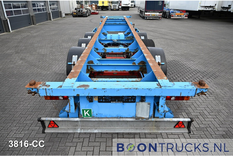 Blumhardt Cont.-Sal 40.24 E FIXED CHASSIS | 40ft * STEEL SUSPENSION * BPW / DRUM - Containerbil/ Veksellad sættevogn: billede 5 Blumhardt Cont.-Sal 40.24 E FIXED CHASSIS | 40ft * STEEL SUSPENSION * BPW / DRUM - Containerbil/ Veksellad sættevogn: billede 5
