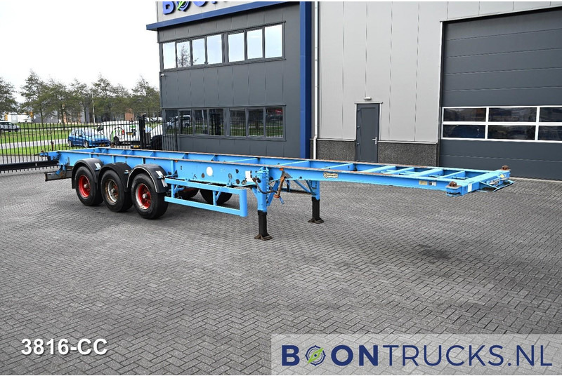 Blumhardt Cont.-Sal 40.24 E FIXED CHASSIS | 40ft * STEEL SUSPENSION * BPW / DRUM - Containerbil/ Veksellad sættevogn: billede 3 Blumhardt Cont.-Sal 40.24 E FIXED CHASSIS | 40ft * STEEL SUSPENSION * BPW / DRUM - Containerbil/ Veksellad sættevogn: billede 3