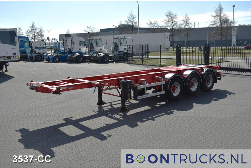 Burg BPO 12 27 CCXGX 01 TANK CHASSIS | 20-30ft * 3850 Kg * ADR * NL TRAILER - Containerbil/ Veksellad sættevogn: billede 4 Burg BPO 12 27 CCXGX 01 TANK CHASSIS | 20-30ft * 3850 Kg * ADR * NL TRAILER - Containerbil/ Veksellad sættevogn: billede 4