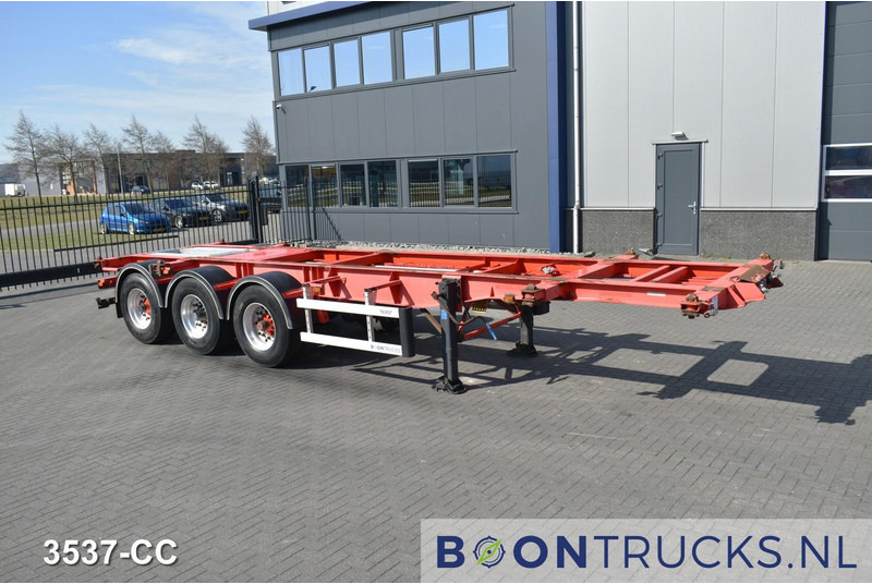 Burg BPO 12 27 CCXGX 01 TANK CHASSIS | 20-30ft * 3850 Kg * ADR * NL TRAILER - Containerbil/ Veksellad sættevogn: billede 5 Burg BPO 12 27 CCXGX 01 TANK CHASSIS | 20-30ft * 3850 Kg * ADR * NL TRAILER - Containerbil/ Veksellad sættevogn: billede 5