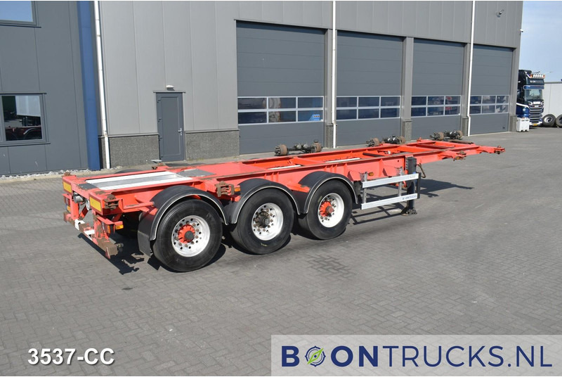Burg BPO 12 27 CCXGX 01 TANK CHASSIS | 20-30ft * 3850 Kg * ADR * NL TRAILER - Containerbil/ Veksellad sættevogn: billede 1 Burg BPO 12 27 CCXGX 01 TANK CHASSIS | 20-30ft * 3850 Kg * ADR * NL TRAILER - Containerbil/ Veksellad sættevogn: billede 1