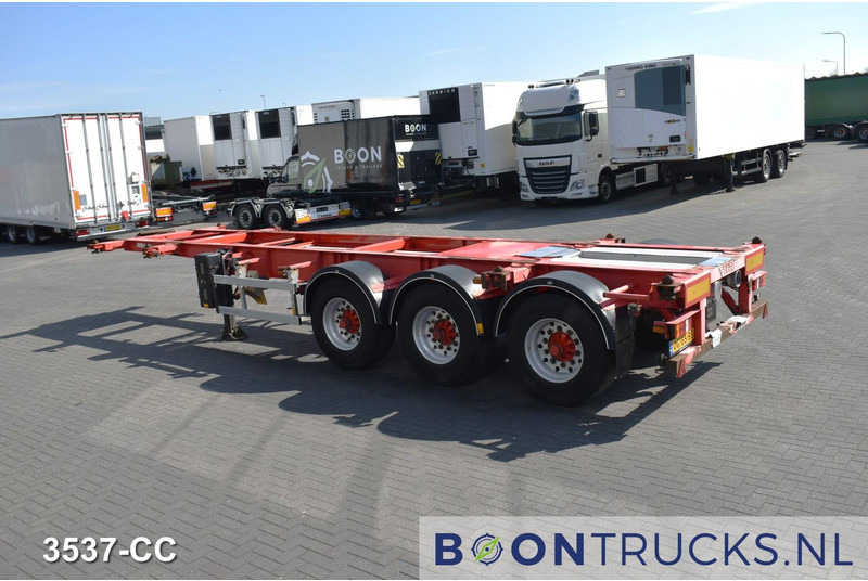 Burg BPO 12 27 CCXGX 01 TANK CHASSIS | 20-30ft * 3850 Kg * ADR * NL TRAILER - Containerbil/ Veksellad sættevogn: billede 3 Burg BPO 12 27 CCXGX 01 TANK CHASSIS | 20-30ft * 3850 Kg * ADR * NL TRAILER - Containerbil/ Veksellad sættevogn: billede 3