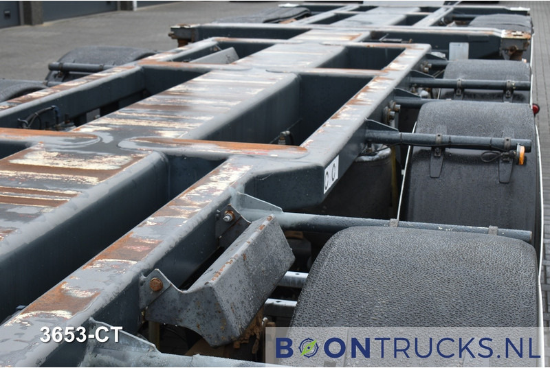 Containerbil/ Veksellad sættevogn D-Tec CT-60-05D COMBITRAILER | 2x20-30-40-45ft HC * 3x STEERING * 3x LIFT AXLE * NL TRAILER: billede 15