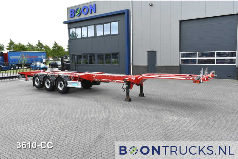 D-Tec FLEXITRAILER | 2x20-30-40-45ft HC * 2x LIFT AXLE * 2x EXTENDABLE * DISC BRAKES - Containerbil/ Veksellad sættevogn: billede 4 D-Tec FLEXITRAILER | 2x20-30-40-45ft HC * 2x LIFT AXLE * 2x EXTENDABLE * DISC BRAKES - Containerbil/ Veksellad sættevogn: billede 4
