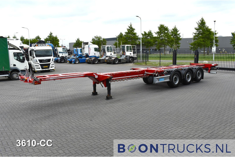 D-Tec FLEXITRAILER | 2x20-30-40-45ft HC * 2x LIFT AXLE * 2x EXTENDABLE * DISC BRAKES - Containerbil/ Veksellad sættevogn: billede 5 D-Tec FLEXITRAILER | 2x20-30-40-45ft HC * 2x LIFT AXLE * 2x EXTENDABLE * DISC BRAKES - Containerbil/ Veksellad sættevogn: billede 5