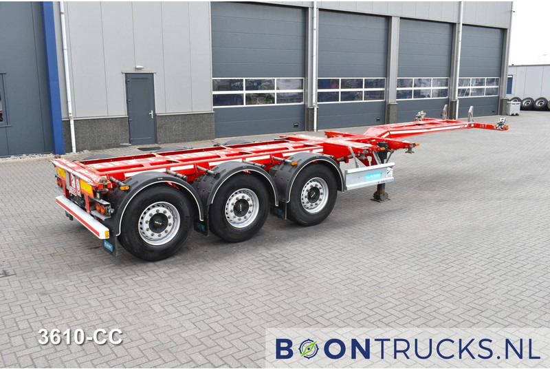 D-Tec FLEXITRAILER | 2x20-30-40-45ft HC * 2x LIFT AXLE * 2x EXTENDABLE * DISC BRAKES - Containerbil/ Veksellad sættevogn: billede 1 D-Tec FLEXITRAILER | 2x20-30-40-45ft HC * 2x LIFT AXLE * 2x EXTENDABLE * DISC BRAKES - Containerbil/ Veksellad sættevogn: billede 1