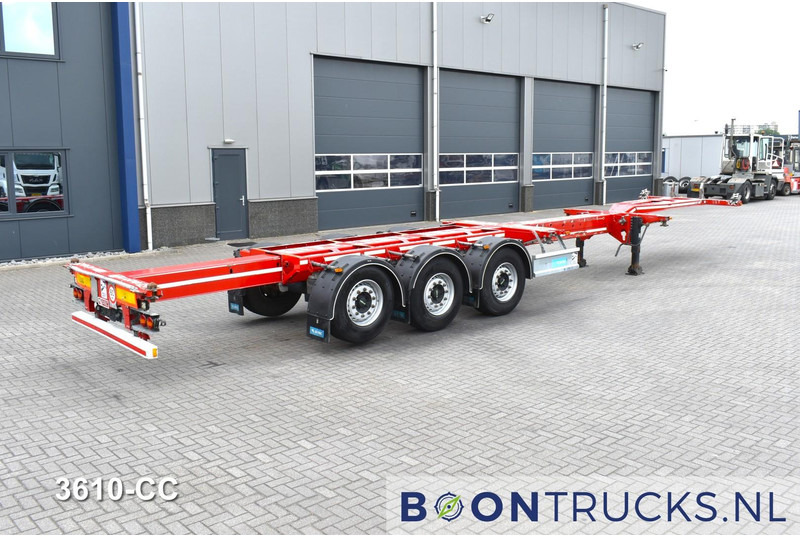 D-Tec FLEXITRAILER | 2x20-30-40-45ft HC * 2x LIFT AXLE * 2x EXTENDABLE * DISC BRAKES - Containerbil/ Veksellad sættevogn: billede 2 D-Tec FLEXITRAILER | 2x20-30-40-45ft HC * 2x LIFT AXLE * 2x EXTENDABLE * DISC BRAKES - Containerbil/ Veksellad sættevogn: billede 2