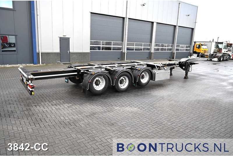 D-Tec FLEXITRAILER | 2x20-30-40-45ft HC * 2x LIFT AXLE * 3x EXTENDABLE * ADR * APK 10-2026 * NL TRAILER - Containerbil/ Veksellad sættevogn: billede 2 D-Tec FLEXITRAILER | 2x20-30-40-45ft HC * 2x LIFT AXLE * 3x EXTENDABLE * ADR * APK 10-2026 * NL TRAILER - Containerbil/ Veksellad sættevogn: billede 2