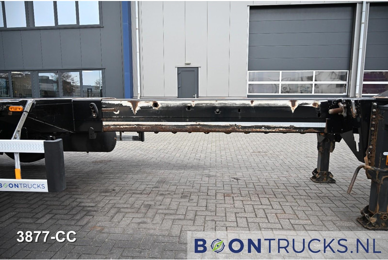 Containerbil/ Veksellad sættevogn D-Tec FLEXITRAILER LS | 2x20-30-40-45ft HC * 2x LIFT AXLE * BPW / DISC * 2x EXTENDABLE: billede 9