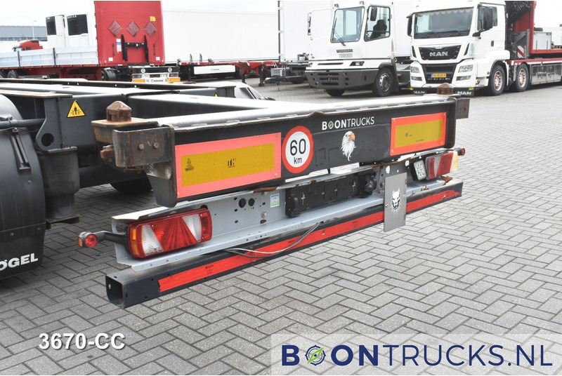 Containerbil/ Veksellad sættevogn Kögel PORT 40 SIMPLEX 20 | 2x20-30-40ft HC * LIFT AXLE * SAF / DISC * EXTENDABLE REAR * MOT 02-2026: billede 11