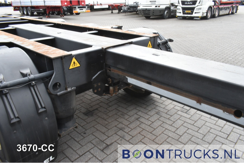 Containerbil/ Veksellad sættevogn Kögel PORT 40 SIMPLEX 20 | 2x20-30-40ft HC * LIFT AXLE * SAF / DISC * EXTENDABLE REAR * MOT 02-2026: billede 9