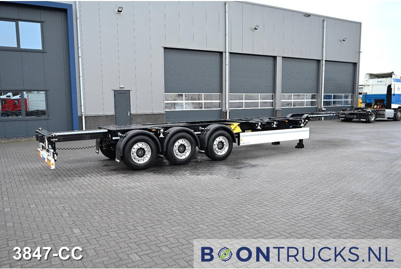 Krone SD BOX LINER TOP CONDITION | LIKE NEW * ALCOA * 2x20-40-45FT HC * LIFT AXLE * NEW APK - Containerbil/ Veksellad sættevogn: billede 1 Krone SD BOX LINER TOP CONDITION | LIKE NEW * ALCOA * 2x20-40-45FT HC * LIFT AXLE * NEW APK - Containerbil/ Veksellad sættevogn: billede 1