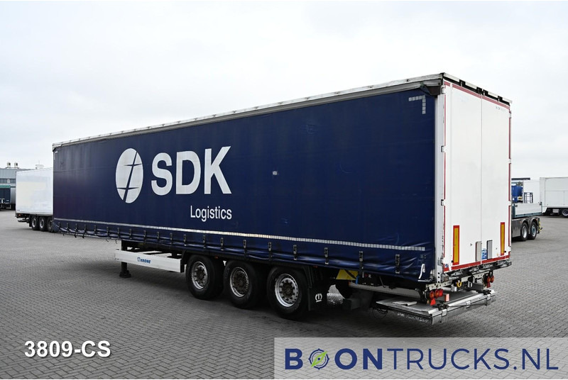Krone SD PROFI LINER | LIFTING ROOF * TAIL LIFT * 90% TYRES - Gardintrailer: billede 3 Krone SD PROFI LINER | LIFTING ROOF * TAIL LIFT * 90% TYRES - Gardintrailer: billede 3