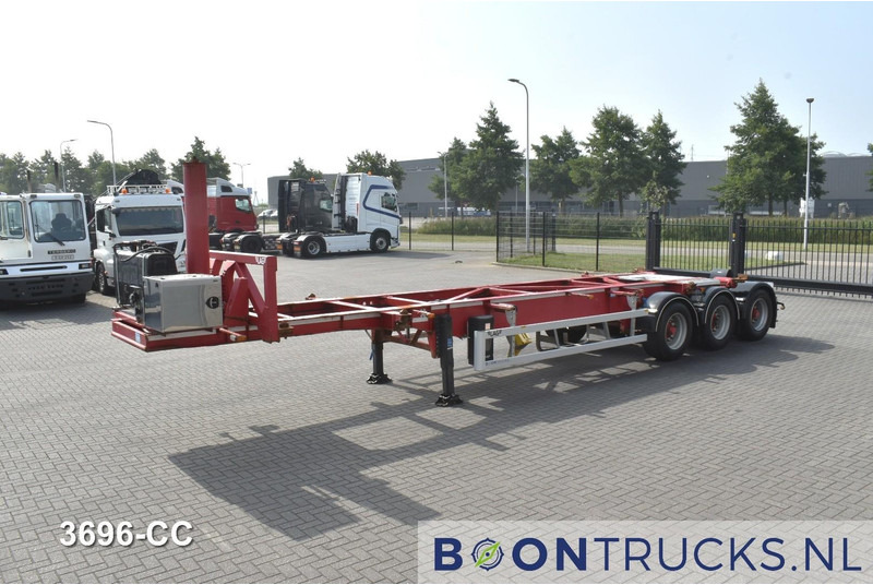 LAG O-3-CC | 30ft TIPPING CHASSIS * 24v SELF SUPPORT * BPW/DISC - Containerbil/ Veksellad sættevogn: billede 4 LAG O-3-CC | 30ft TIPPING CHASSIS * 24v SELF SUPPORT * BPW/DISC - Containerbil/ Veksellad sættevogn: billede 4