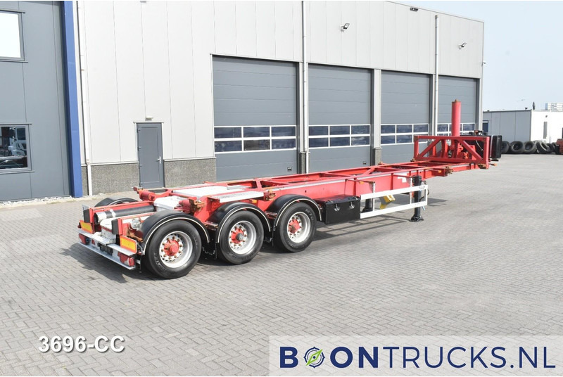 LAG O-3-CC | 30ft TIPPING CHASSIS * 24v SELF SUPPORT * BPW/DISC - Containerbil/ Veksellad sættevogn: billede 1 LAG O-3-CC | 30ft TIPPING CHASSIS * 24v SELF SUPPORT * BPW/DISC - Containerbil/ Veksellad sættevogn: billede 1