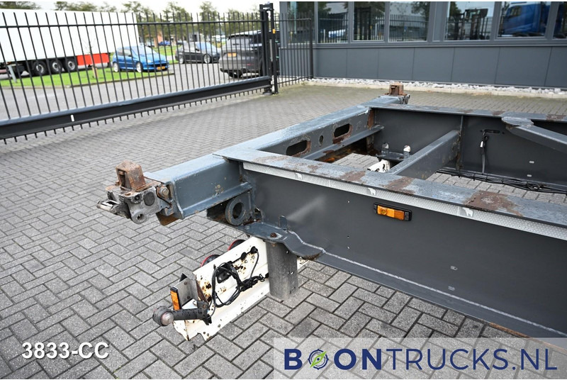 Containerbil/ Veksellad sættevogn Schmitz Cargobull SCF 24 FIXED CHASSIS | 45ft HC * DISC BRAKES * 4350 Kg * NL TRAILER * APK 12-2026: billede 17