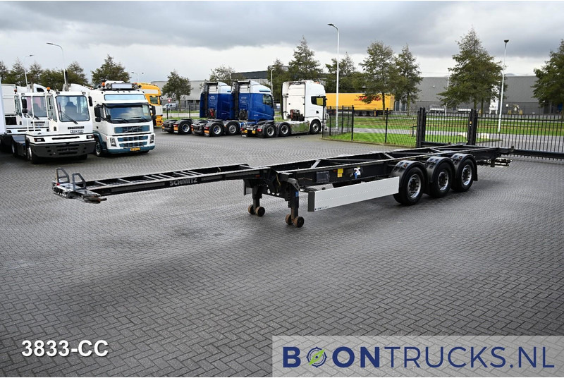 Schmitz Cargobull SCF 24 FIXED CHASSIS | 45ft HC * DISC BRAKES * 4350 Kg * NL TRAILER * APK 12-2026 - Containerbil/ Veksellad sættevogn: billede 4 Schmitz Cargobull SCF 24 FIXED CHASSIS | 45ft HC * DISC BRAKES * 4350 Kg * NL TRAILER * APK 12-2026 - Containerbil/ Veksellad sættevogn: billede 4