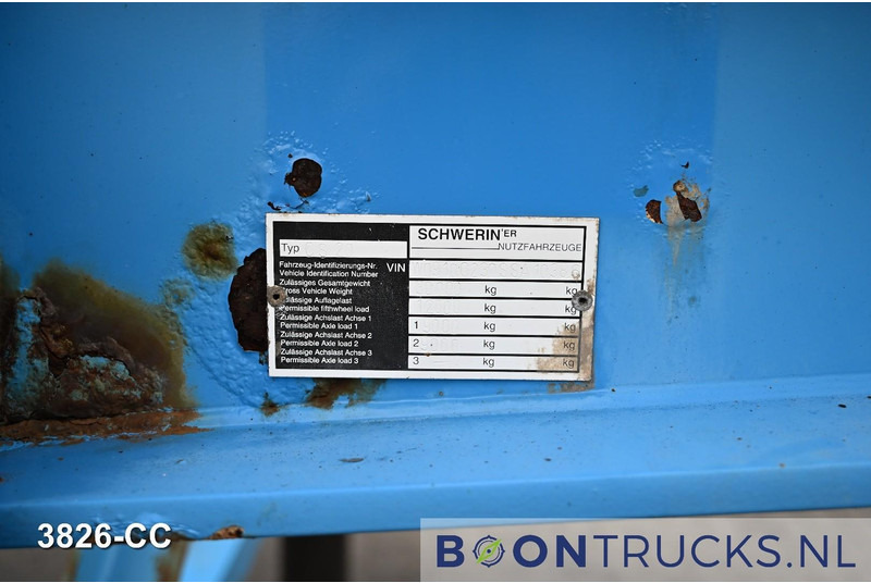 Containerbil/ Veksellad sættevogn Schweriner Nutzfahrzeuge CS 20 CHASSIS | 20ft * STEEL SUSPENSION * BPW / DRUM * 9x AVAILABLE: billede 18